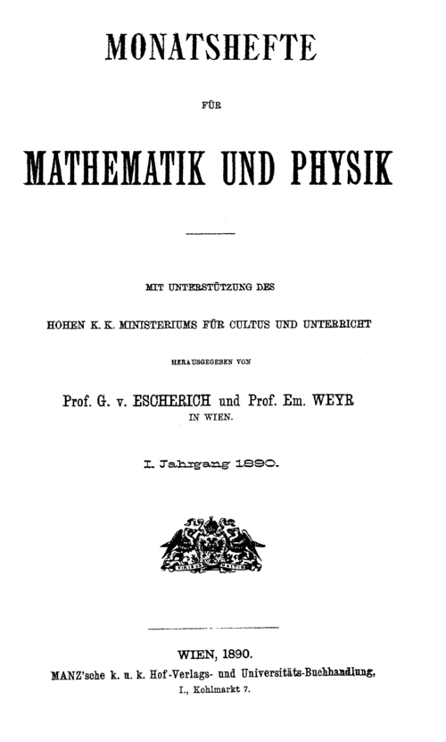 Monatshefte für Mathematik